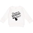 thumbnail image 2 of Inktastic Someone in Michigan Loves Me Toddler Sweatshirt, 2 of 4