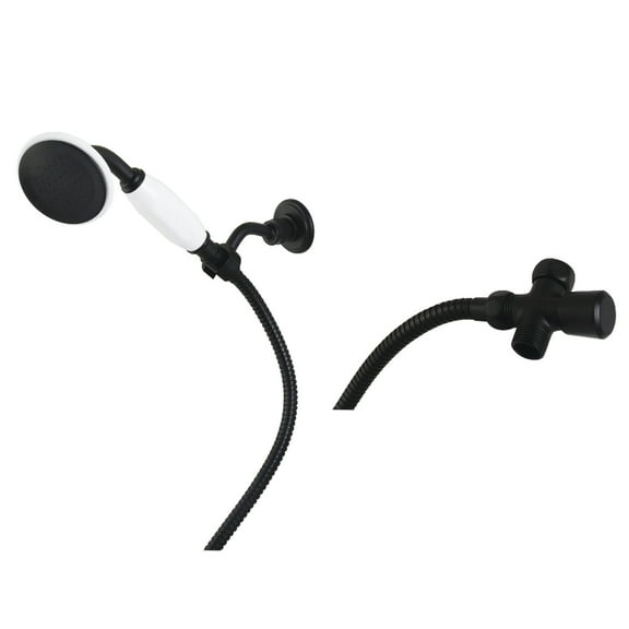 Kingston Brass KX1060BD Victorian Hand Shower Kit, Matte Black