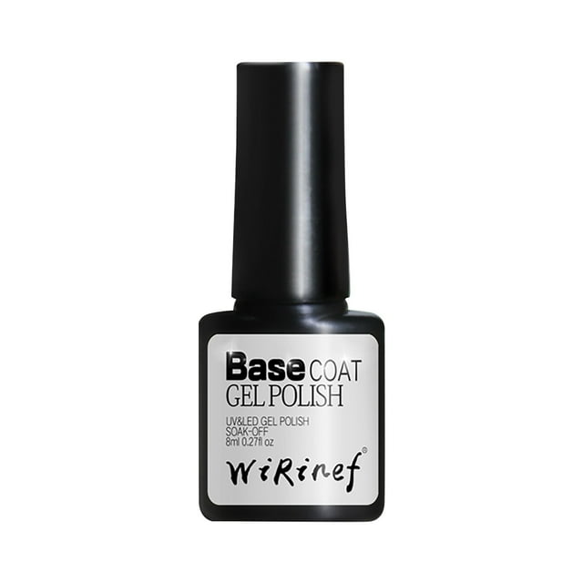 Gel Transparent de Renforcement pour Ongles, Couche de Base Scellante 8 ml, Vernis à Ongles Anti-Gauchissement