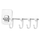thumbnail image 5 of Advancent Versátil estante para rieles de cocina, organizador montado en la pared sin perforaciones para almacenamiento detrás de la puerta Almacenamiento y organización del hogar, 5 of 6