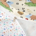 thumbnail image 4 of Erosebridal Brown Cartoon Capybaras Twin Bedding,Funny Mouse Rodent Duvet Cover Set For Capybara Lovers Reversible 2 Pieces,No Comforter, 4 of 6
