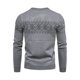 thumbnail image 1 of Suéter de punto para hombre, jersey con estampado informal, Top ajustado de punto LingWen 9024715551634, 1 of 1