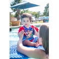 thumbnail image 2 of CoComelon JJ Toddler Boys Rash Guard and Swim Trunks Outfit Set Infant to Toddler, 2 of 5
