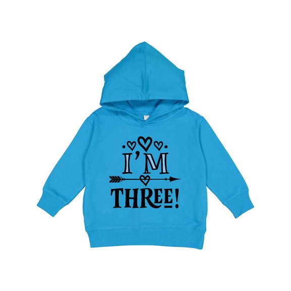 Inktastic 3rd Birthday 3 Year Old Arrow Toddler Hoodie