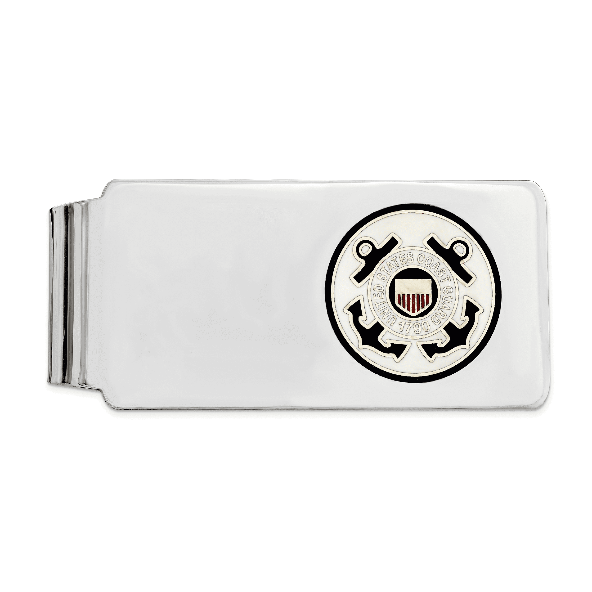 925 Sterling Silver U.S Coast Guard Money Clip