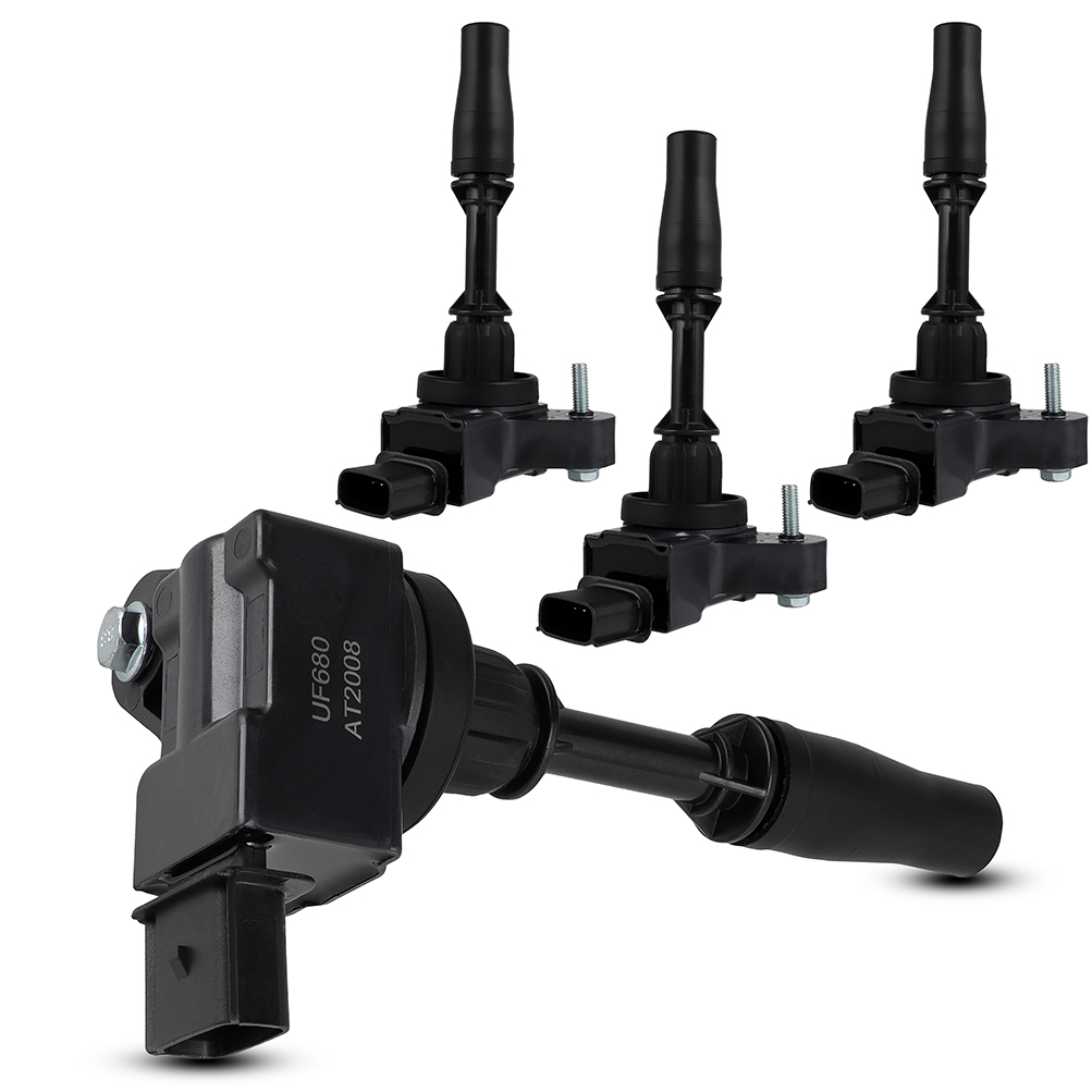CCIYU Pack of 4 Ignition Coils for 16-20 for Bui-ck Envision Fits for UF680 Fits select: 2015 CHEVROLET MALIBU 1LT, 2013-2014 CHEVROLET MALIBU 2LT