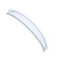 thumbnail image 1 of Pinzas para el cabello Minnieouse Clip Niñas Personalidad diario Horquillas Accesorio Rizado Plástico Simple Banana Barrettes Blanco, 1 of 6