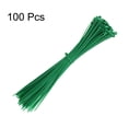 thumbnail image 3 of Uxcell Cable Zip Ties, Plastic Nylon Ties Wraps, Self-Locking Wire Cord Management for Home, Office, Workshop Green 3.6mmx300mm, 3 of 7