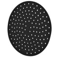 thumbnail image 3 of Silicone Steamer Liners, Long Service Life Easy To Use Anti Slip Round Cooking Fryer Mat  For Kitchen For Indoor Black, 3 of 8