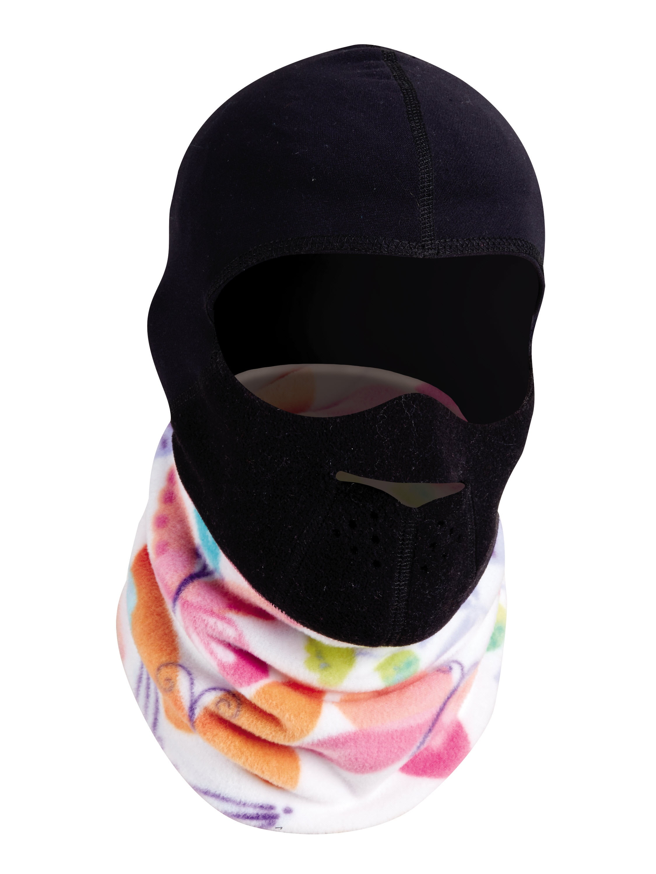 Turtle Fur Kids Playful Print Fleece Maskot Full Face Windbloc Balaclava by Turtle Fur
