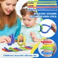 thumbnail image 2 of Silicone Twisted Textured Sensory Bracelets, Fidget Tools For Pressure And Stress Relief, Creative Sensory Activity Toys For S And Students, Office And Educational Settings, 2 of 6