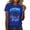 Blue, variant on Graduation Gifts for Her: Class Of 2026 Senior 26 High School Graduation T Shirt Womens Spring Summer Tops