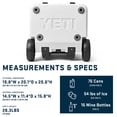 thumbnail image 4 of Cooler YETI Roadie de 48 ruedas con mango retráctil, color blanco, 4 of 8