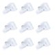 thumbnail image 5 of Soporte de clips para gabinete, 50 unidades, soporte transparente para estante, soporte para estantería, clavijas para estante optimizadas para la excelencia, 5 of 14