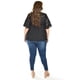thumbnail image 3 of Blusa de encaje Roman Fashion /Tallas Extras, 5113 (Negro) negro 42, 3 of 6