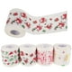 thumbnail image 4 of 4 rollos de papel higiénico navideño, servilletas de papel con diseño de Feliz Navidad y Papá Noel, ideales para rellenar calcetines navideños o decorar el baño en Navidad., 4 of 7