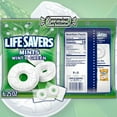 thumbnail image 3 of Lifesavers Hard Candy Mints 4 Flavor Bulk Variety Party Pack - 4 Bags Included - Wint O Green, Orange, Pep O Mint, 5 Flavors - Nearly 200 Pieces Total in Cornershop Confections Pack, 3 of 5