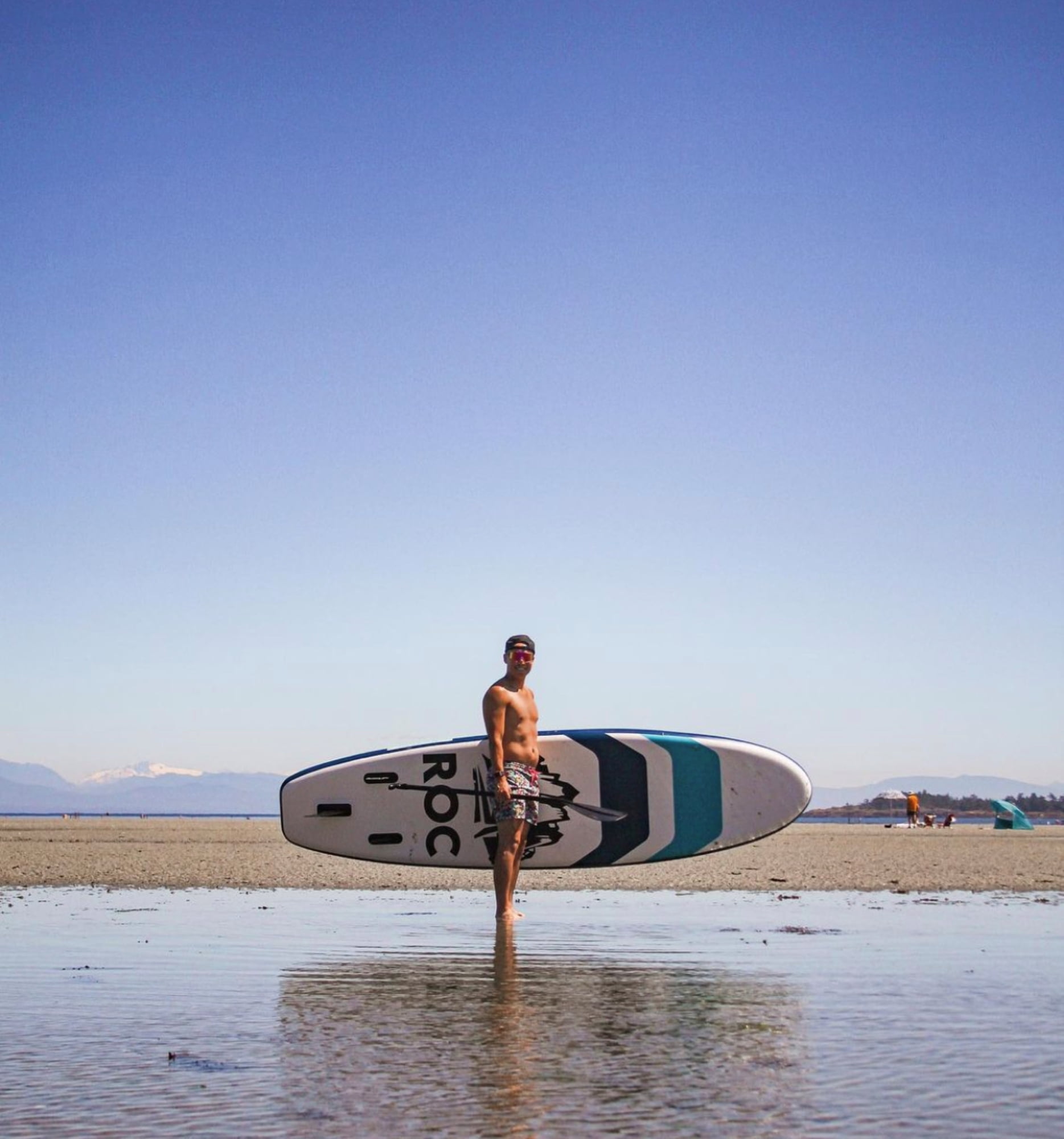 Roc Inflatable Stand Up Paddle Board with Premium sup Accessories