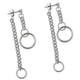thumbnail image 1 of 1 Par Pendiente De Oreja De Oído Pendiente De Pendientes De Joyería De Moda Accesorios Zulema  Pendiente de borla de acero inoxidable, 1 of 8