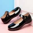 thumbnail image 2 of eczipvz Girls Dress Shoes Size 11 Mary Jane Flats Oxford Dress Shoes-Little Girls School Shoes Uniform Wedding Black,3, 2 of 8