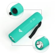 Ozark Trail Single Mini LED Flashlight, 50 Lumens, Handheld, 3 AAA Batteries, Teal