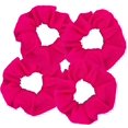 thumbnail image 1 of Coleteros rosados ??Accesorios para el cabello de color rosa intenso Coleteros coloridos Coleteros para el cabello rosa Soporte para cola de caballo para mujer Accesorios para corbatas elásticas para, 1 of 3