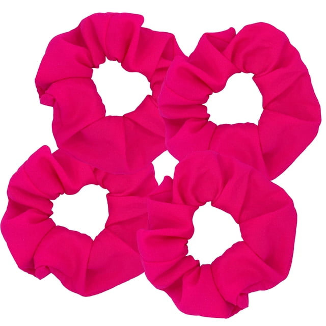 Coleteros rosados ??Accesorios para el cabello de color rosa intenso Coleteros coloridos Coleteros para el cabello rosa Soporte para cola de caballo para mujer Accesorios para corbatas elásticas para