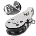 thumbnail image 2 of Polea Marina, 2 Piezas de Polea de Nylon de Acero Inoxidable de 25 mm Polea de Elevación Pequeña para Barco Vela Kayak, 2 of 5