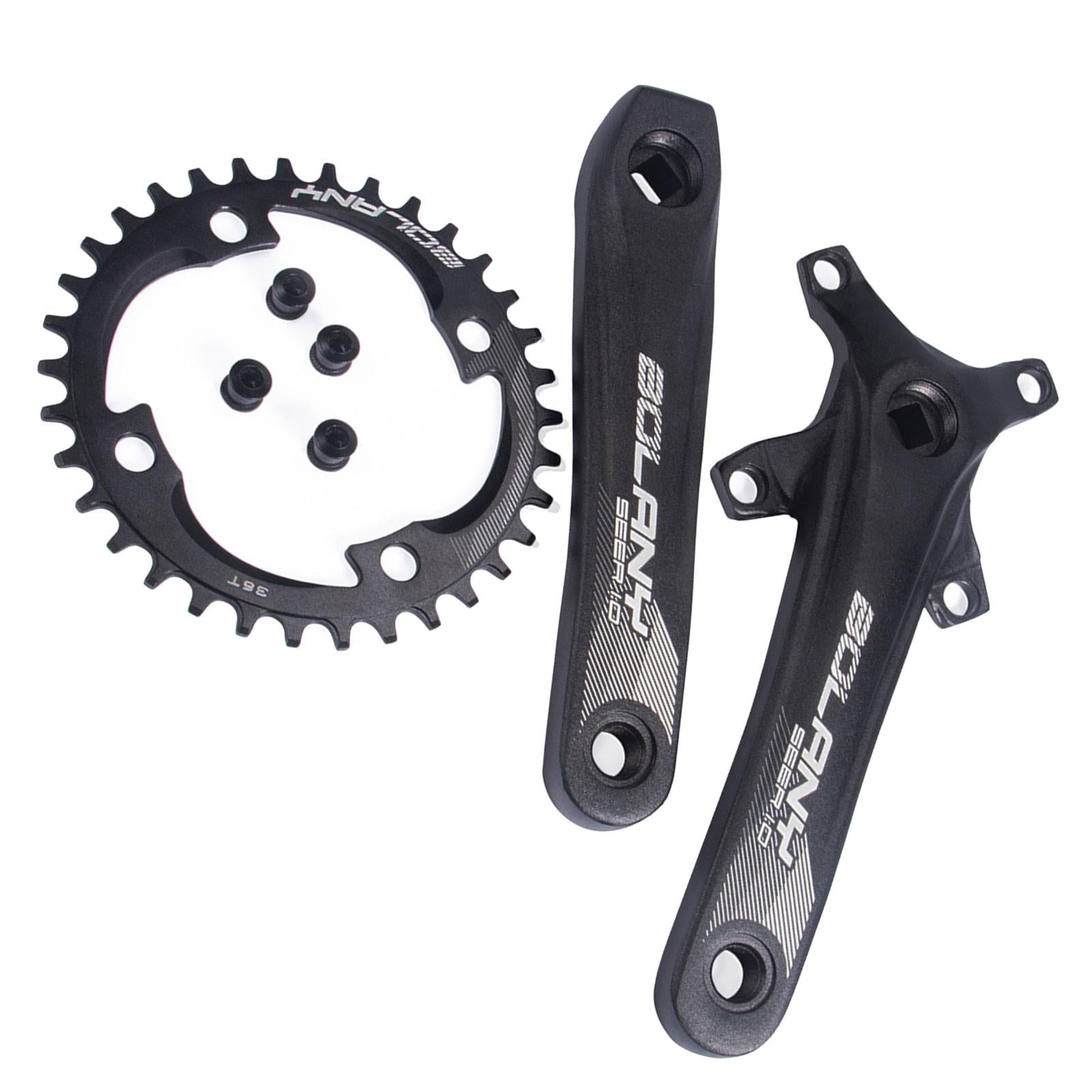 Crank Arm Set, Mountain Road Bike Crankset, Crank Set, with