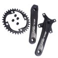 thumbnail image 1 of Juego de bielas para bicicleta de montaña, juego de bielas, 104 BCD, juego de bielas de cono cuadrado, bielas 34T 17cmx14.2cm, 1 of 9