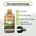 thumbnail image 3 of Vegan Vitamin D3 + K2 (MK-7) Sublingual Liquid Drops with MCT Oil | Helps Support Strong Bones and Healthy Heart, Boost Immune System, 3 of 7