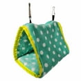 thumbnail image 1 of Xihbxyly Hamaca para Loros, Cálida Casa para Pájaros En Invierno, Tienda de Campaña Colgante, Diseño Compacto, Descanso Cómodo, Estampados Adorables, Ideal para Periquitos, Tamaños Pequeño, Mediano y, 1 of 1