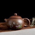 thumbnail image 1 of Tetera tradicional Kung Fu Tetera Coleccionables Decoración hecha a mano para la oficina en el hogar con de bolas Tetera Tetera antigua 170ml pájaro perfecl tetera zisha, 1 of 8