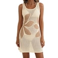 thumbnail image 4 of Neewe Women's Swimsuit Coverup Casual Beach Dress Sleeveless Swimwear Cover Ups 2026 Beachwear, 4 of 5