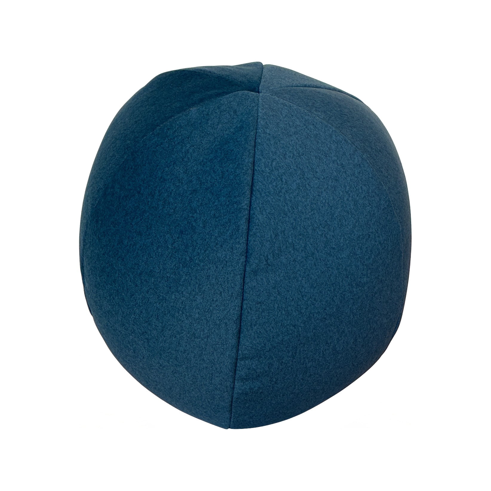 Qiviut Blue Round Pillow