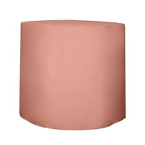 Ultimate Textile 30-Inch Round Fitted Polyester Cocktail Table Cover 42"H