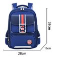 thumbnail image 3 of School Backpack for Teens Elementary Backpack With Spine Weight Reduction British Large Capacity Casual Daypack Travel Bag, 3 of 7