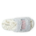 thumbnail image 5 of Dearfoams Kid's Girls Lana Fuzzy Slide Slipper - Mini Mode, 5 of 6
