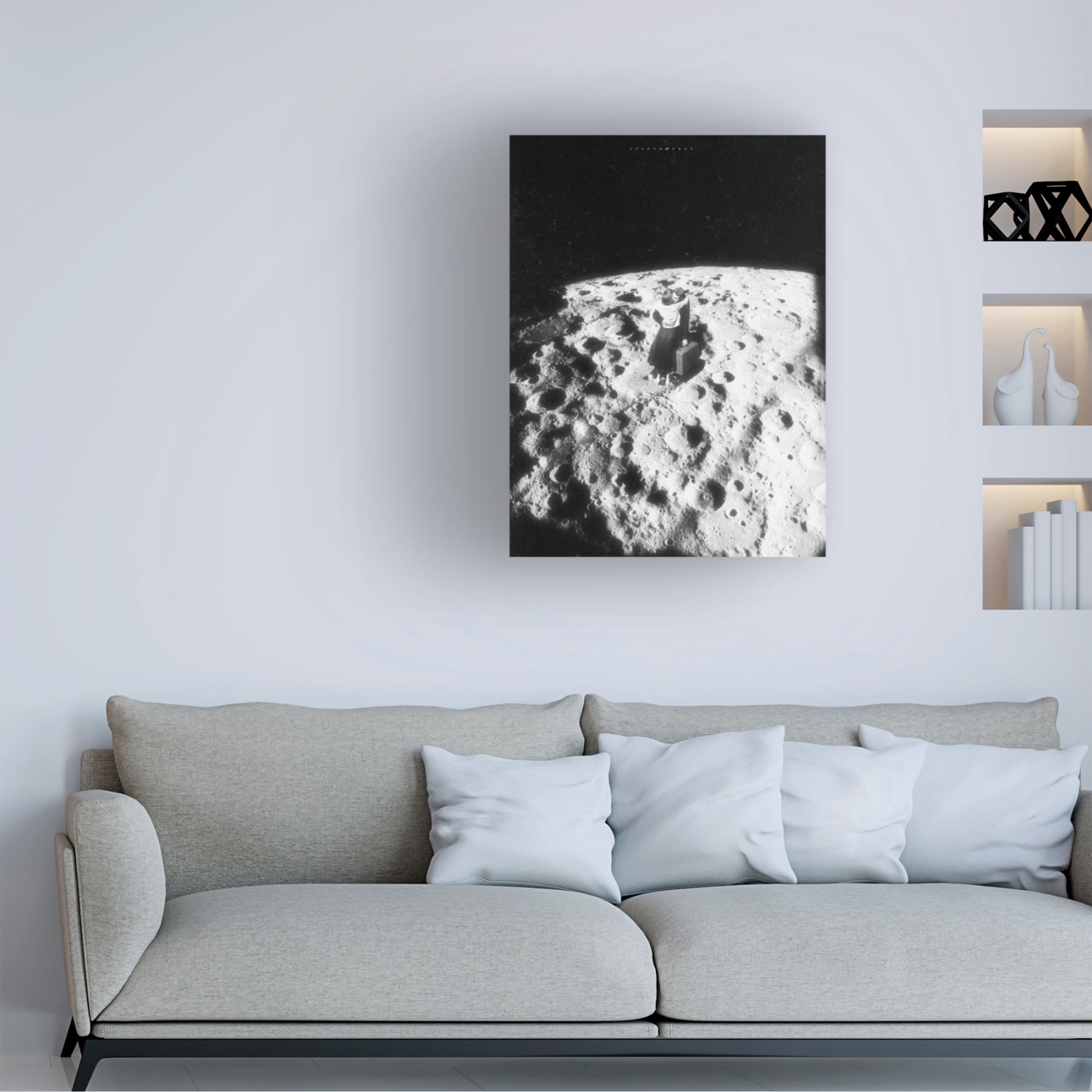 Trademark Fine Art spacerocket art 655 Canvas Wall Art