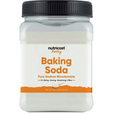 Nutricost Pantry Baking Soda (2 lbs) - For Baking, Cleaning, Deodorizing, and More
