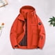 thumbnail image 1 of pstuiky Camisas de manga larga abrigadas para hombre, Chaqueta informal de hombre de color liso con capucha, manga larga y bolsillo con cremallera, estilo stormtrooper Tops de hombre m, 1 of 9