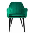 thumbnail image 2 of Sillón Comedor Sala Rack & Pack Eames Tapizado Verde Terciopelo, 2 of 4