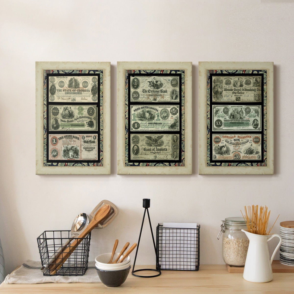 Money, Money, Money I Premium Gallery Wrapped Canvas - Ready to Hang - 8 x 12 Each