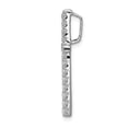 thumbnail image 2 of Diamond2Deal 14K Pendentif Croix Diamant en Or Blanc pour Femmes, 2 of 4