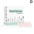 thumbnail image 1 of 8 Pcs Embout de Crayon en Caoutchouc Lisse Housse de Pointe de Crayon Chaud 1 2ème Fo, 1 of 8