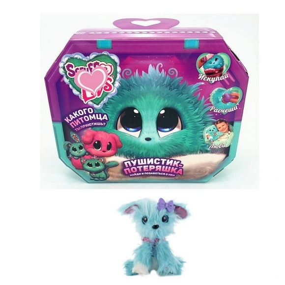Little Live Pets Scruff-a-Luvs Peluche Mystère Animal Secouru Jouet pour Animal Lapin Chien Chat, Surprise Chat Bain Chien Jouet en Peluche