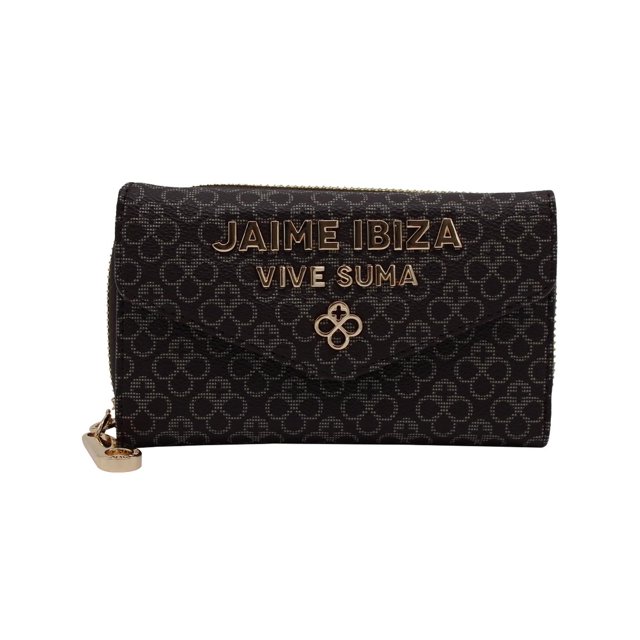 JAIME IBIZA Cartera Chica Sobre JI448 Para Mujer Ligera y Comoda chocolate Mini
