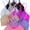 6 Pack: Back Lace w/ Thin Straps, variant on ToBeInStyle Women's Pack of 6 Heather Racerback Sports Bras - Vibrant Solid Colors - One Size