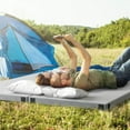 thumbnail image 2 of Goplus Matelas de Camping en Mousse Mémoire avec Dessous Antidérapant Sac de Voyage pour Dormir à l'Extérieur Gris, 2 of 10