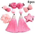 thumbnail image 1 of Kid's Hair Clips Set Creative Hair Barrettes Hair Ties for Spring Festival Decor, 1 of 6